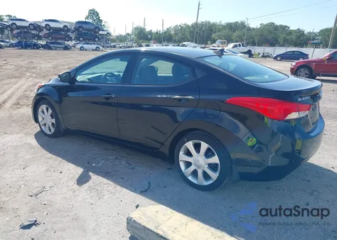 2013 Hyundai Elantra Limited из США, поврежденный, VIN 5NPDH4AE6DH311209